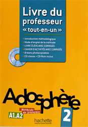 Adosphère 2 - A1/A2 - Livre du professeur